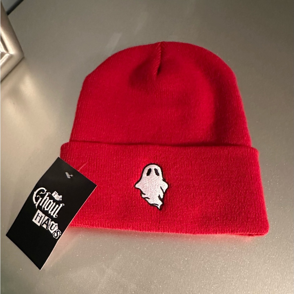 Ghoul Haus Ghost Beanie-NWT, SOLD OUT STYLE!!